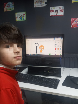 3D Teknoloji Sembolleri Tasarımı